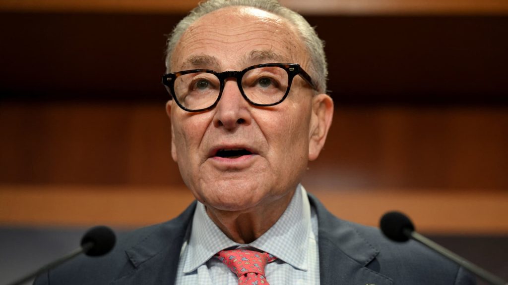 Schumer urges Trump to negotiate ahead of shutdown deadline