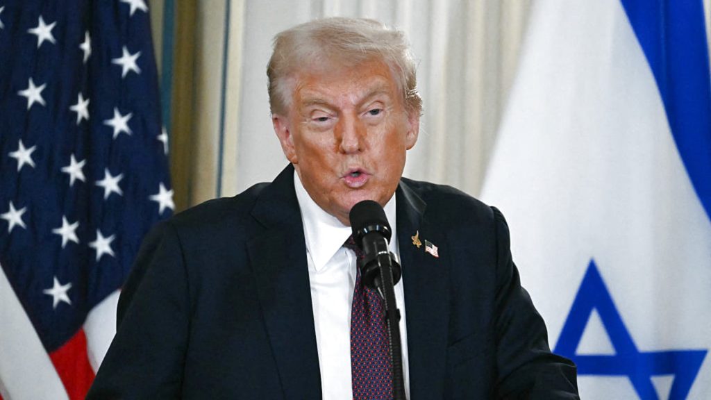 Trump details plan to end Israel war with Hamas in Gaza