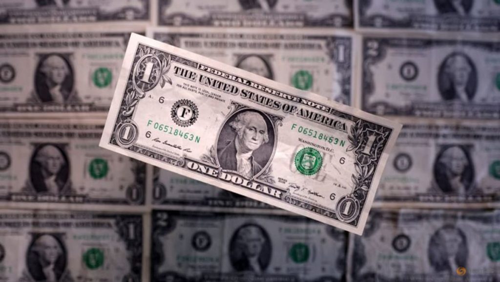 Dollar rises from 4-year low versus euro; Powell remarks in focus