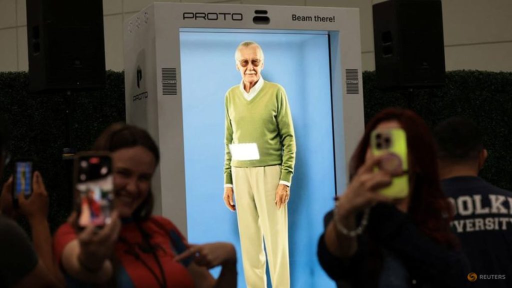 AI hologram of Spider-Man creator Stan Lee debuts at L.A. Comic Con