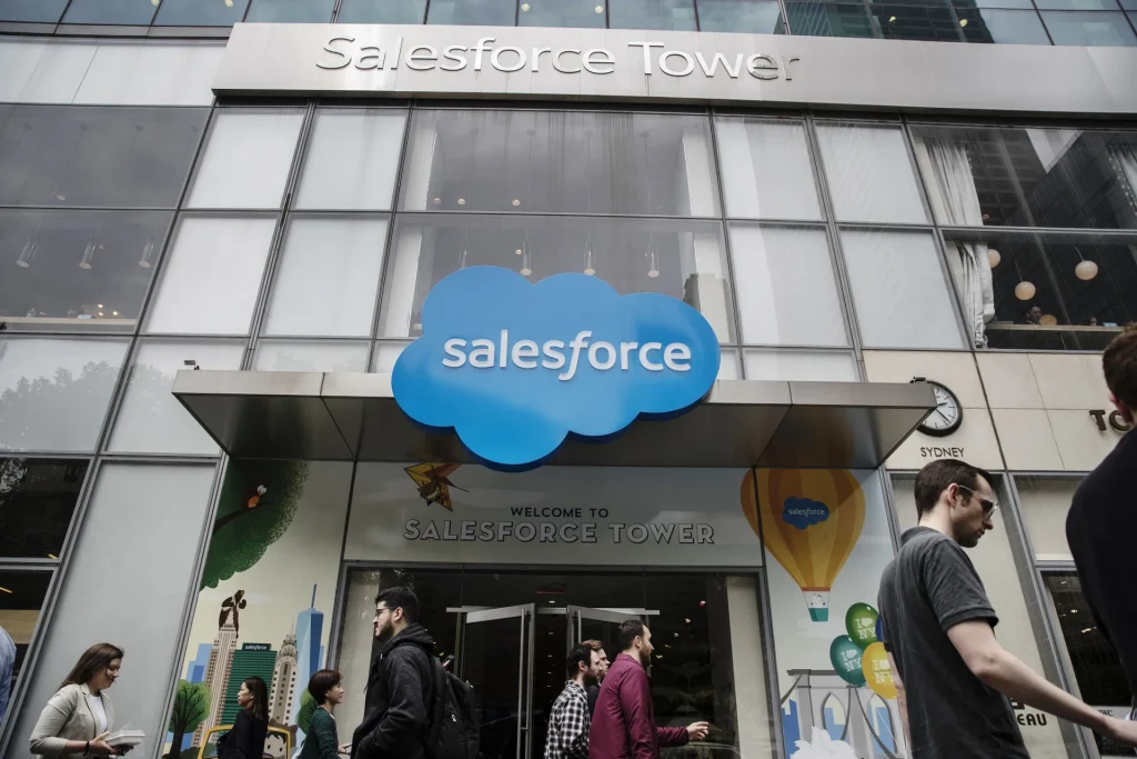 Salesforce projects weak sales growth, fuelling AI anxiety