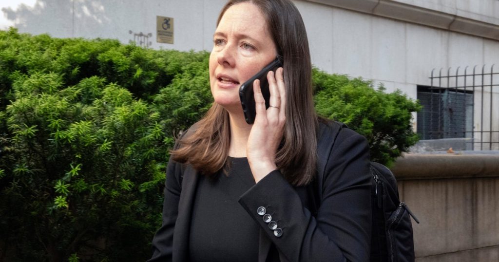 Ex-federal prosecutor Maurene Comey sues Justice Department over her firing