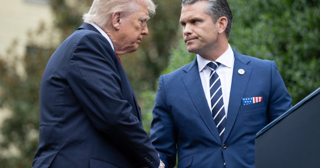 Trump plans to attend Hegseth’s meeting with generals, admirals, source says