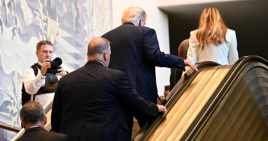 White House sugggests U.N. escalator mishap with Trump “doesn’t look like a coincidence,” as U.N. blames Trump’s videographer
