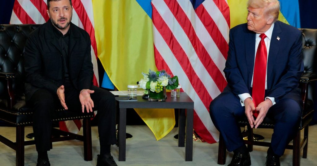 Zelenskyy says he’s “a little bit” surprised after Trump argues Ukraine can win back all its territory from Russia