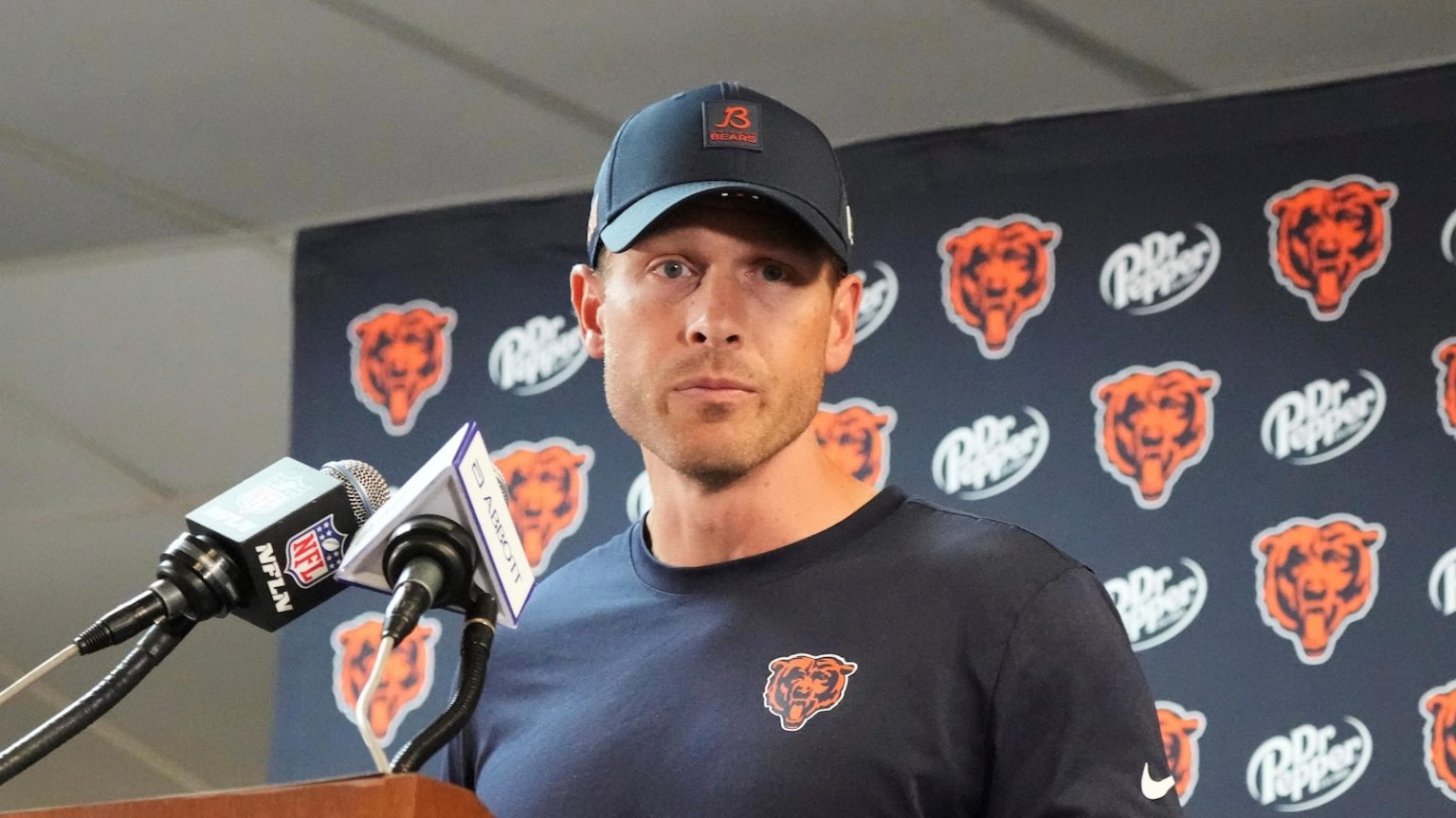 Bears’ Ben Johnson says his team was ‘a mess’ in win over Raiders