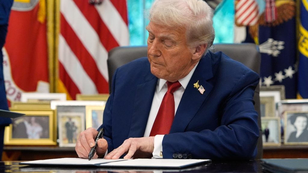 Trump orders crackdown on ‘domestic terrorists’ in escalation of a campaign against political rivals