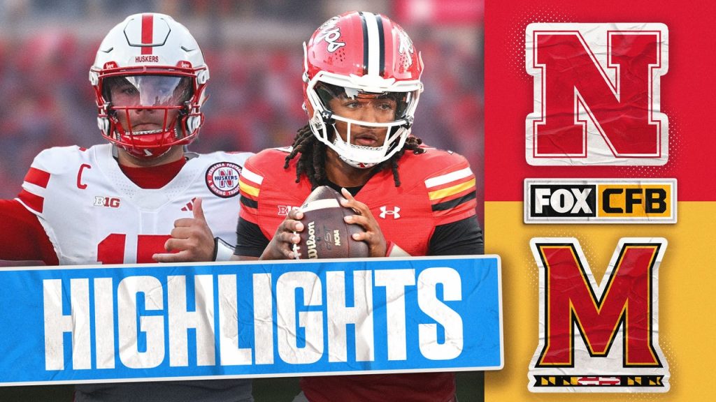 Nebraska Cornhuskers vs. Maryland Terrapins Highlights | FOX College Football