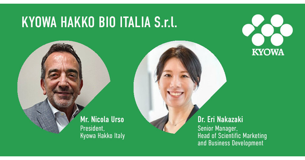 Kyowa Hakko Bio Italia Named European Gateway with Expanded EMEA Role and Health Science Focus
