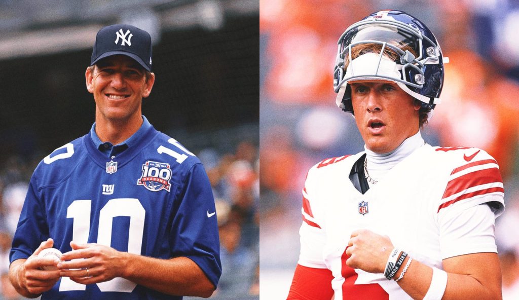 Jaxson Dart Excited for Eli Manning’s Son’s Halloween Costume: ‘It’s Awesome’