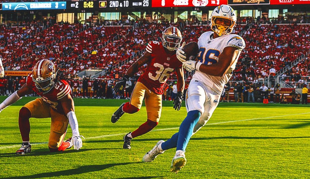 The Next Great Chargers Tight End? Fifth-Rounder Oronde Gadsden II Breaks Out