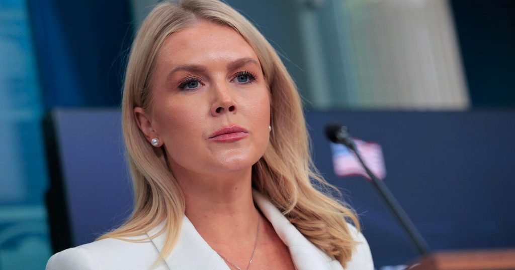 Trump’s press secretary Karoline Leavitt retakes prime West Wing office space