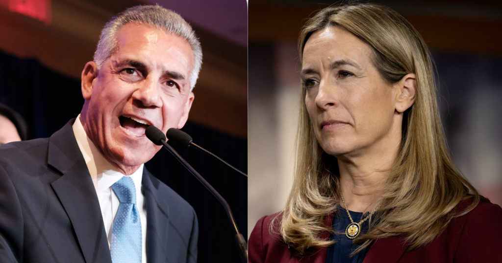 Legal threats hang over NJ governor’s race after CBS News report on Mikie Sherrill’s military records