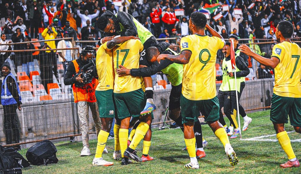 South Africa Secures 2026 World Cup Spot With 3-0 Win Over Rwanda