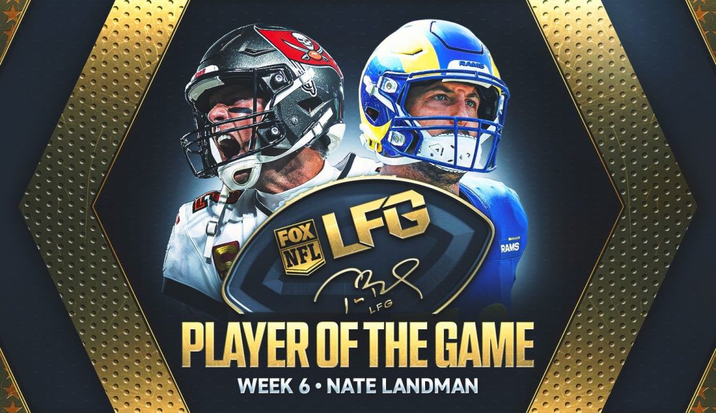 Call Him ‘The Land Man’: Rams LB Nate Landman Wins Tom Brady’s LFG Player of the Game