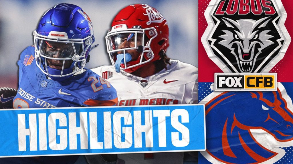 New Mexico Lobos vs. Boise State Broncos Highlights | FOX College Football
