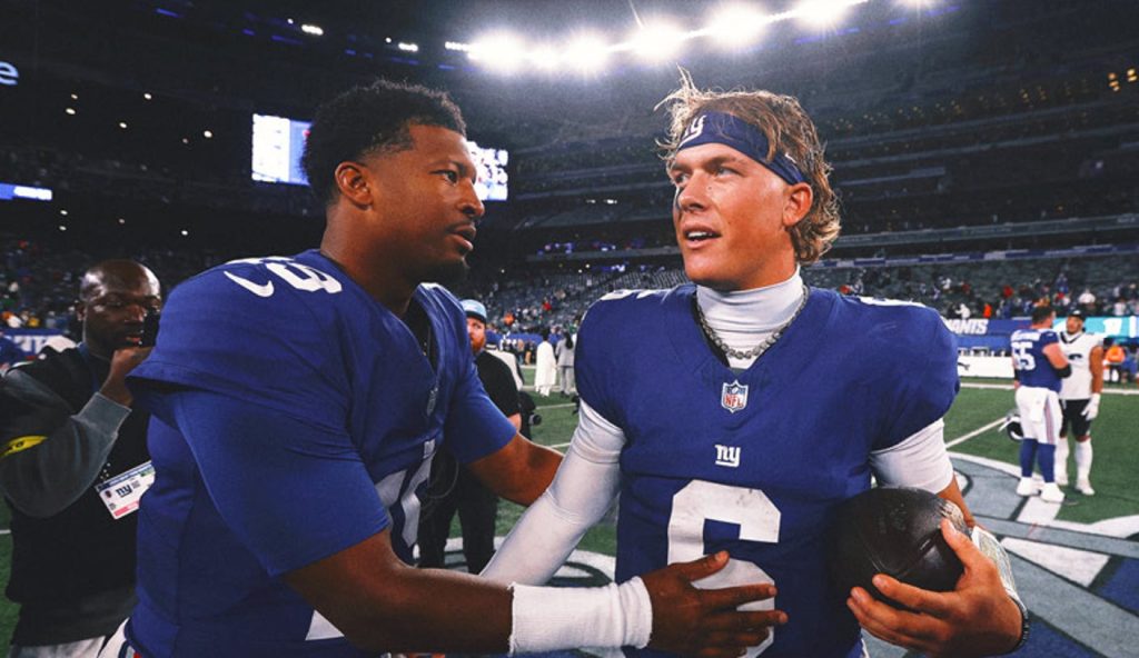 Giants QB Jameis Winston: ‘I Would Love to Help Jaxson Dart Become a Superstar’