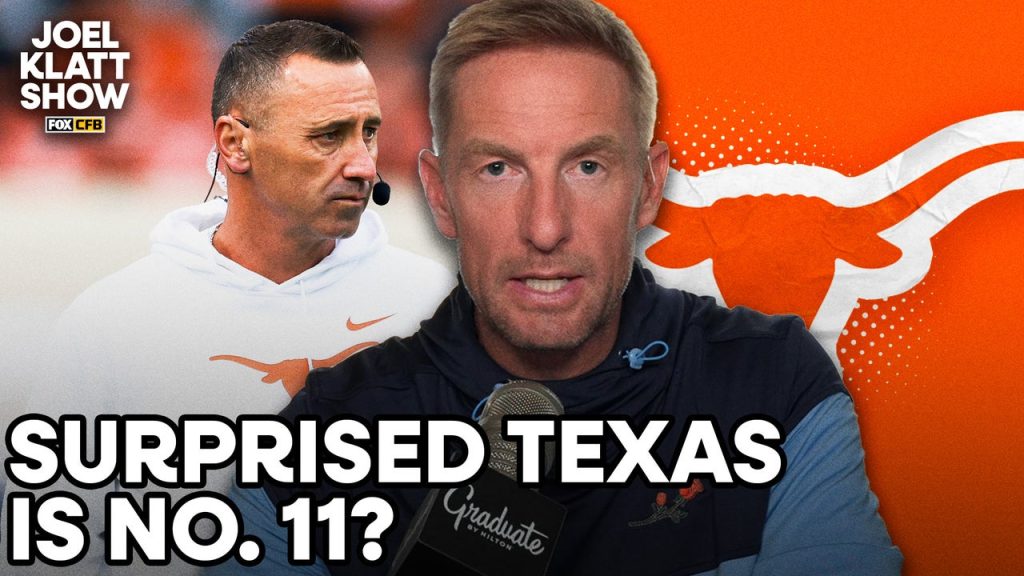 Surprised that Texas is No. 11 despite recent close games? 🤔 Joel Klatt Show